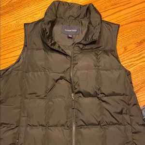 Lands’ End Black Vest